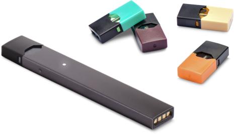 Photo of JUUL devices