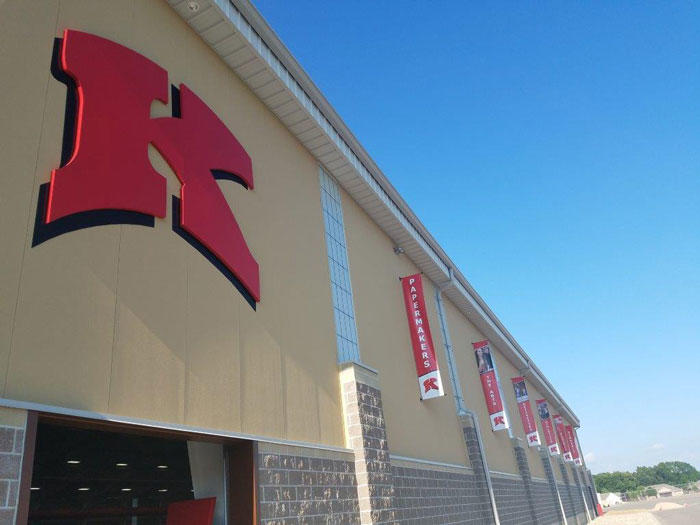 Indoor Facility exterior banners